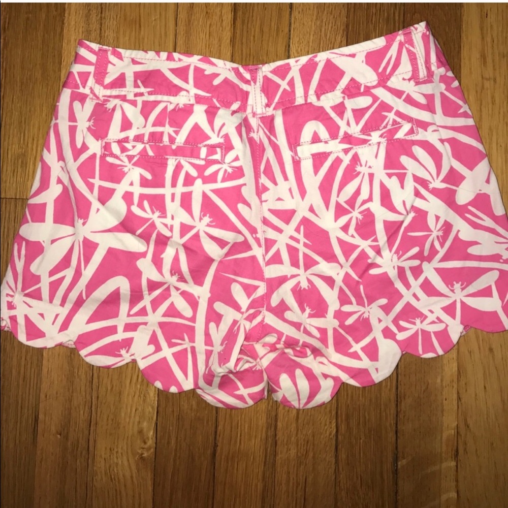 Lilly Pulitzer “Light My Fire” Scalloped shorts